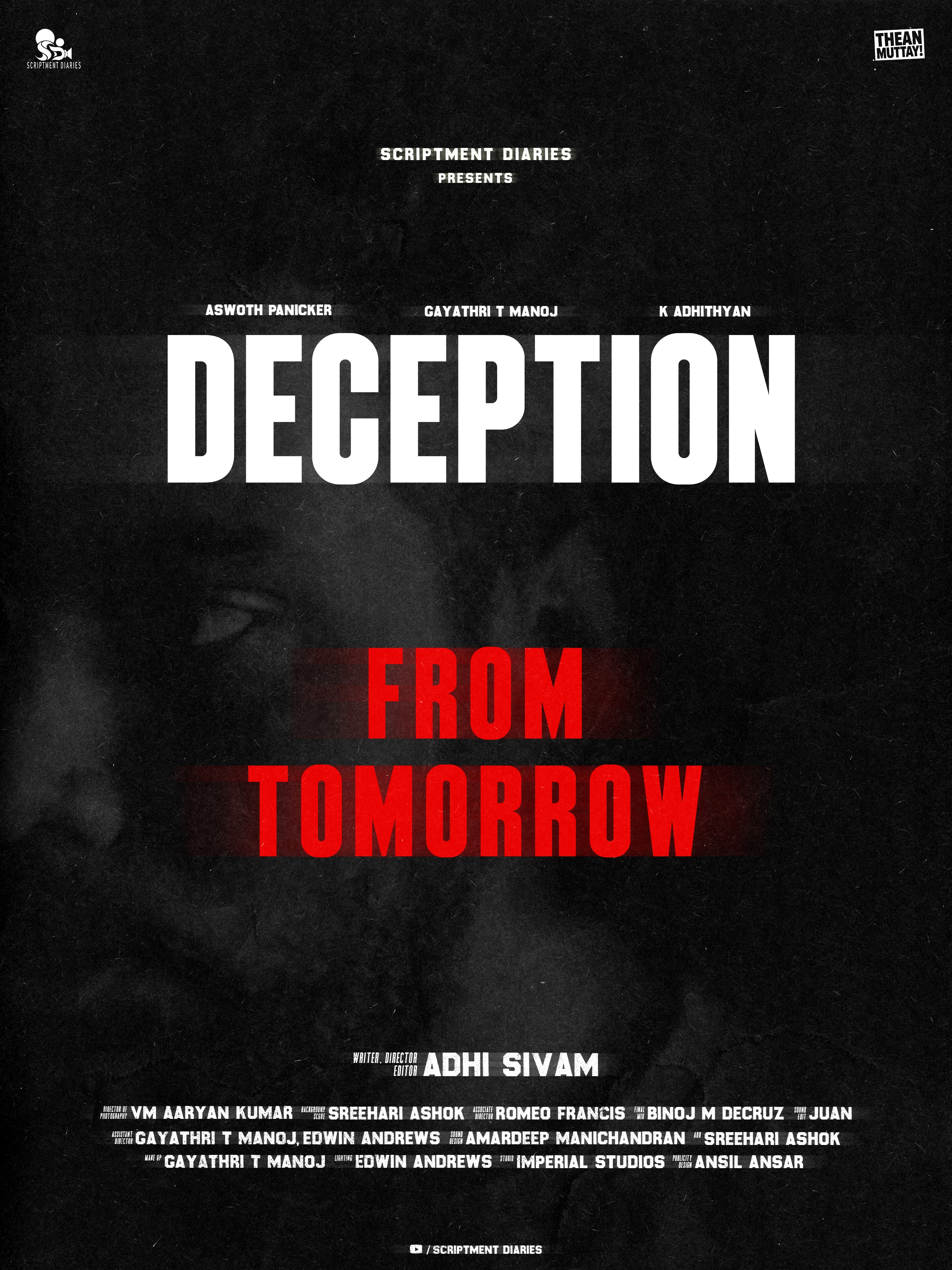 Deception Poster